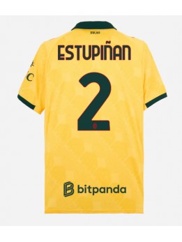 Billige AC Milan Pervis Estupinan #2 Tredjedrakt 2025-26 Kortermet